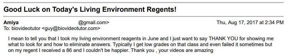 Living Environment Regents Conversion Chart 2017